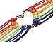 LGBT Bracelet, Lesbian Pride Jewelry, Rainbow Pride Bracelet & Perfect Gay Lesbian Braided Bracelet Gifts, Men & Women