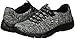 Skechers Women's Sport Empire - Rock Around Relaxed Fit Fashion Sneaker, Black, 9 B(M) US