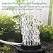 NICREW Aquarium Volcano Ornament Kit, Air Bubbler Decorations for Fish Tank, Aquarium Air Bubbler with Multi-Color LEDsthumb 1