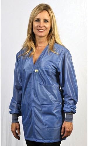 Tech Wear VOJ23C-XL VOJ-23C-XL V-NECK JACKET BLUE X LARGE TECHWEAR