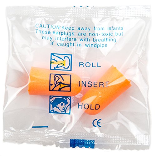 Lynx Ultra Soft Foam Ear Plugs, [100 Pairs], 32dB Highest NRR, Very