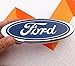 DIYcarhome Ford Front Grille Tailgate Emblem, Oval 6