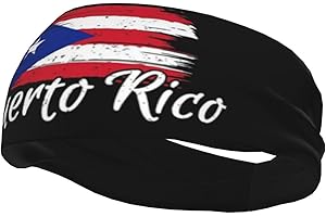 ROSIHODE Cute Flag Workout Headbands for Women Men Sports Sweatbands Patriotic Yoga Hairbands for Running Fitness Cycling