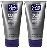 Clean & Clear Advantage 3-in-1 Exfoliating Cleanser - 5 oz - 2 Pack