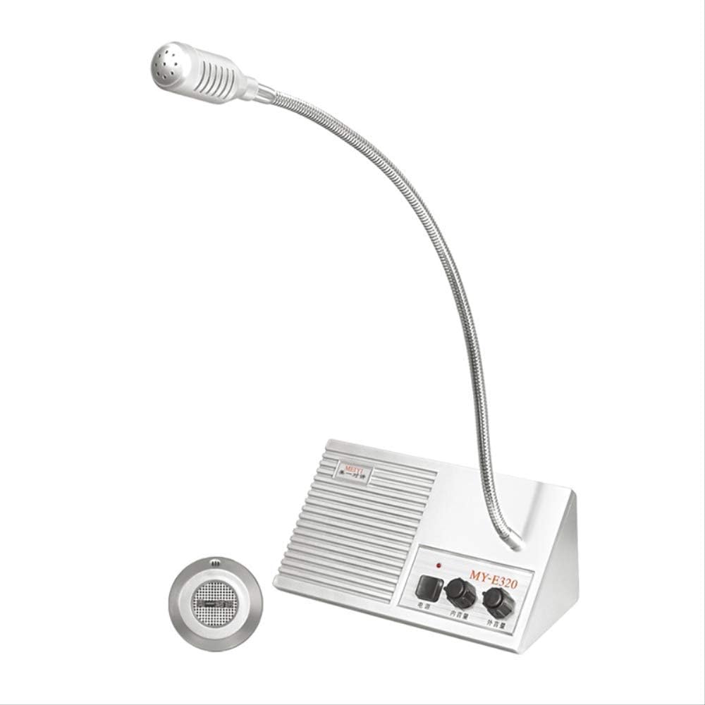 MEEYI MY-E320 hands-free window intercom system glass intercom two-way ...
