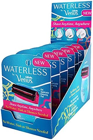 Gillette Venus Waterless Razor with aloe + Display Box - 6 count ...