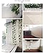 5-Pack 3D Brick Wall Panels Stickers PE Foam Self Adhesive Wallpaper Removable Wall Decoration,27.5’’30.30.27’’/pcs (White)