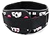 Fitplicity Weight Lifting Belt (Pink Skulls, Medium)