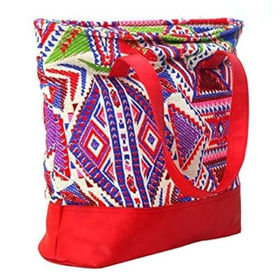 BALACHIA Womens Large Capacity PU Leather Luxury Tote Handbag (Multicolour)