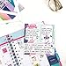 Pull & Place Snap-in Adhesive Strips (Pack of 6) | Designed to fit The Denise Albright Reminder Binder, Gratitude Finder and Budget Binder Spiral-Bound Planners