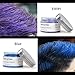 Arsty Temporary Hair Color Wax,Instant Hair Pomades for Men Women, Natural Hairstyle Wax for Party, Cosplay (blue)