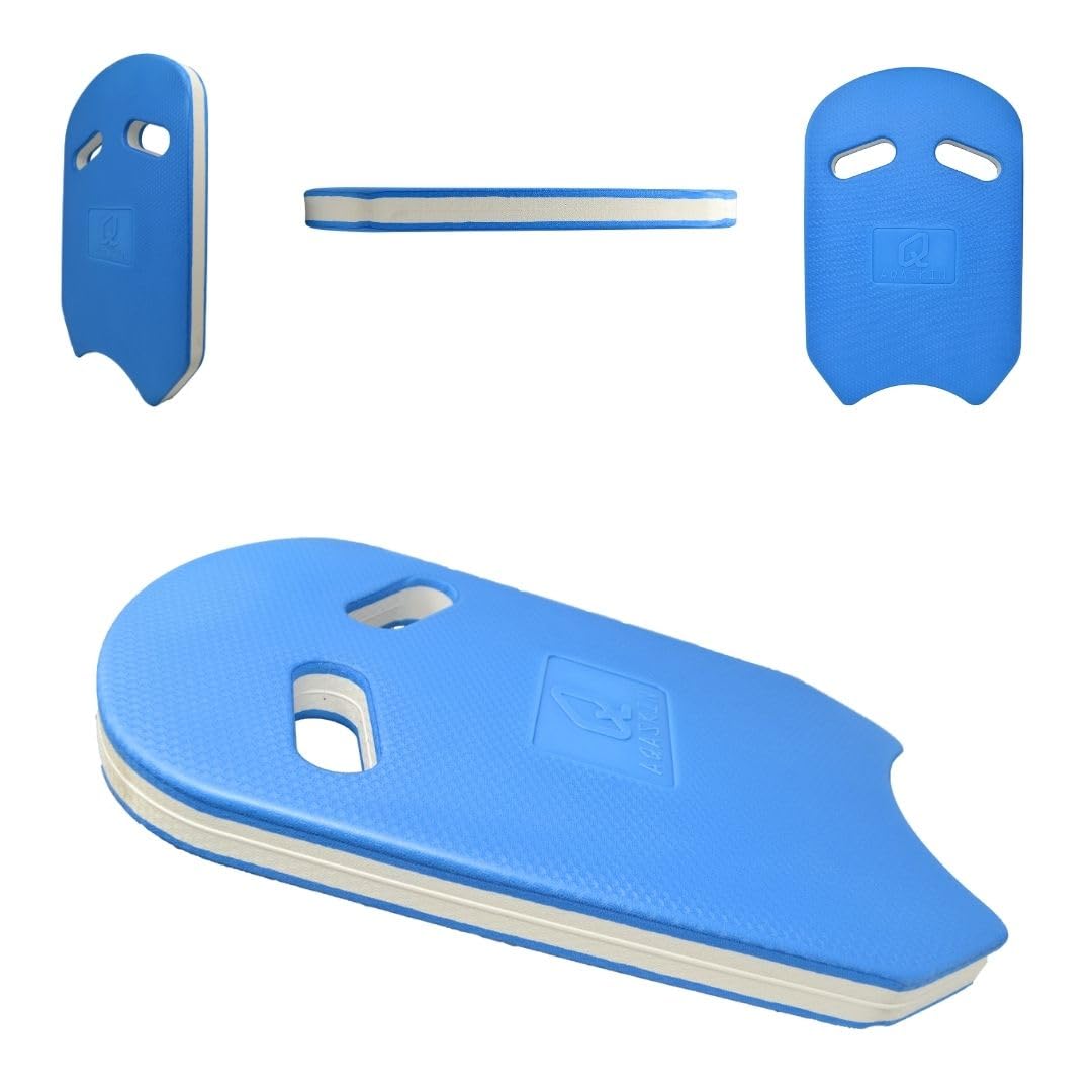 AQASKIN Swimming Board for Swimming Pool and Sea Kickboard Float Accessory for Water Exercise Leg Training High Buoyancy for Bust and Arms with Holes (1 Tablet)