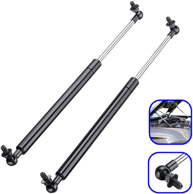 2Pcs Car Front Bonnet Hood Lift Supports Shock Gas Strut Struts Bars Rod Replace,For Nissan Patrol Y61 Y62 1997-2019 Steel 41cm
