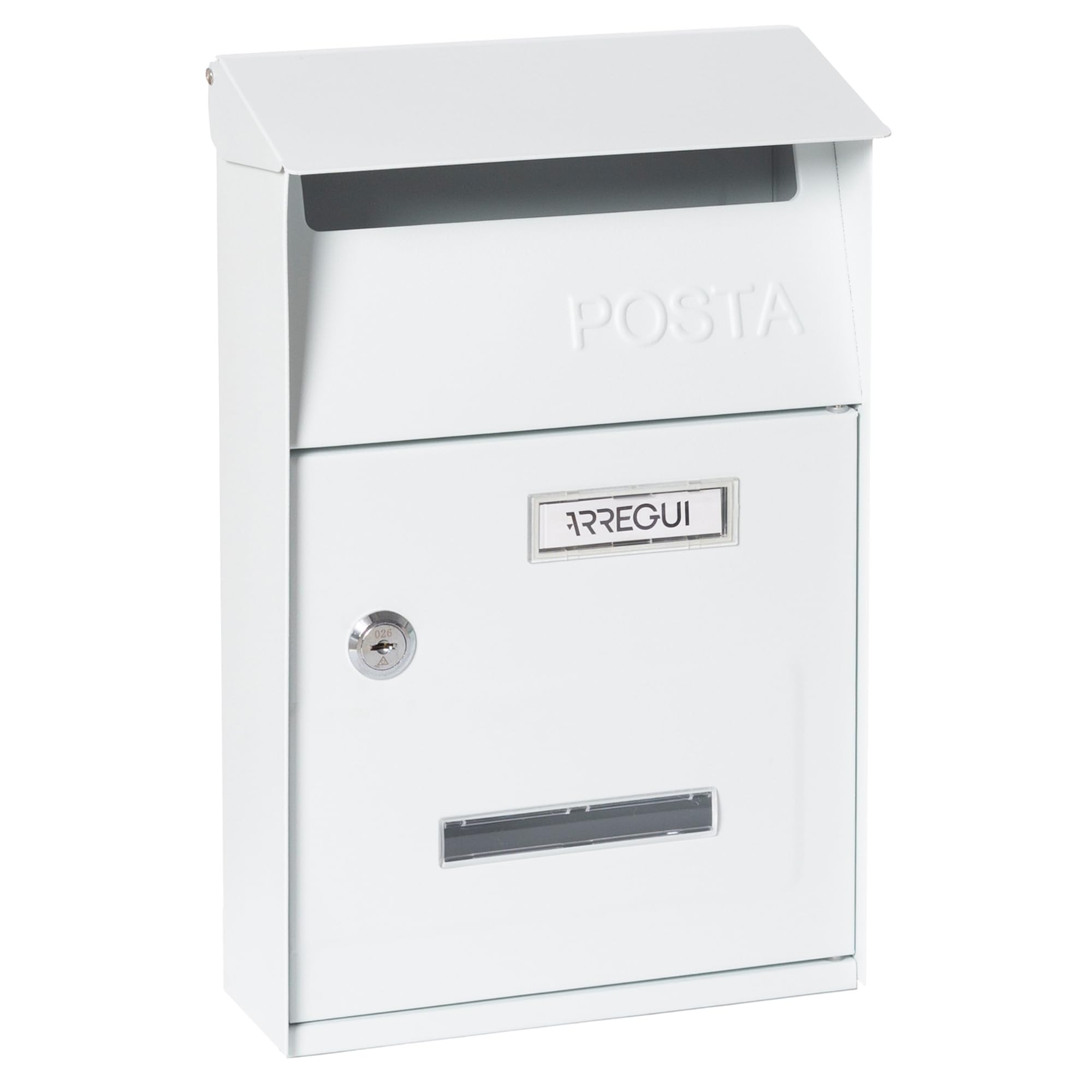 Domus 2006/W Letterbox, White