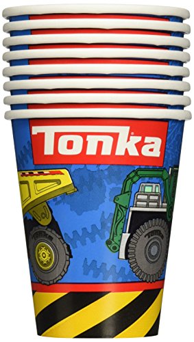 Amscan Tonka Paper Cups, 9-Ounce
