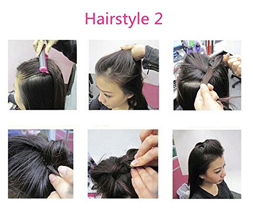 Women Fashion Styling Hair Clip Stick Bun Maker Hair Accessories Braid Tool (Pack of 4) - Thumbnail 3