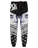 SUNY Men Joggers Fashion emoji Harem Pants Trousers Hip Hop Jogging Sweatpants