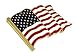 Forge American Flag Lapel Pin Proudly Made in USA (10 Pack)