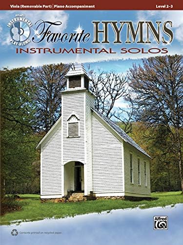 Favorite Hymns Instrumental Solos For Strings: Viola, Book & Cd (Alfred'S Instrumental Play-Along) (9780739071847)