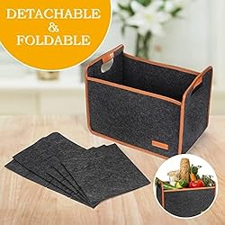 Foyego 2 Pack 12 Bottle Wine Tote Bag, Insulated