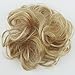 CAISHA Messy Scrunchie Bun Voluminous Wavy Hairpiece Heat-resistant Synthetic Fibres Blond Mix G30A
