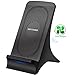 Wireless Smart Charger QI Certified Fast Wireless Charging Stand with Cooling Fan Phone Holder for Samsung Galaxy S9 S9 Plus Note 9 Note 8 S7 for iPhone X 8/8 Plus and all QI-Enabled Devices