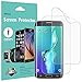 JETech Screen Protector for Samsung Galaxy S6 Edge Plus, TPE Ultra HD Film, Full Screen Coverage, 2-Pack