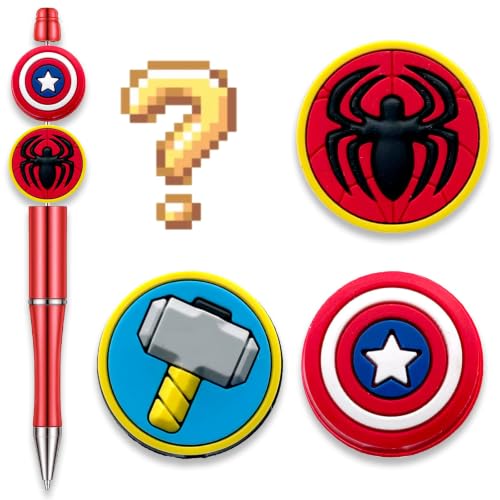 Nurse Cartoon Focal Beads for Pens, Cute Silicone Focal Beads for Making DIY Bead Pens Keychain Jewelry (Hero) at Amazon