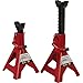 Strongway Double-Locking Jack Stands - Pair, 3-Ton Capacity, 11 1/4in.-16 3/4in. Lift Range