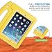 HDE Case for iPad Mini 1 2 3 Kids Shockproof Bumper Hard Cover Handle Stand with Built in Screen Protector for Apple iPad Mini 1st 2nd 3rd Generation (Yellow)