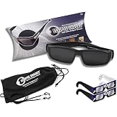 Rainbow Symphony Plastic Solar Eclipse Glasses, CE &amp; ISO Certified, Safe for Direct Sun, Made in USA