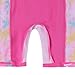 TFJH E 1PCS Girls Long Sleeve Swimsuit UPF 50+ Rashguard,Pink,7-8Y(Tag No.140/146)