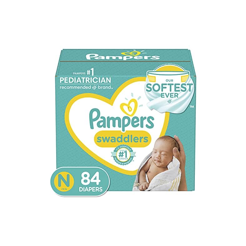 Pampers Swaddlers Newborn Diaper Size 0 84 Count
