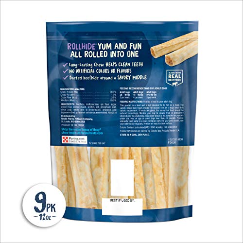 Purina Busy Rawhide Small/Medium Breed Dog Bones, Rollhide - 9 ct. Pouch - //medicalbooks.filipinodoctors.org