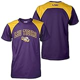 LSU Tigers Performance Tshirt Purple