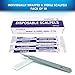MedHelp Disposable Scalpel 11 Disposable Dermaplaning Blades with Plastic Handle, High Carbon Steel Dermablade Surgical Blades. Individually Wrapped 11 Blade, Sterile - Box of 10