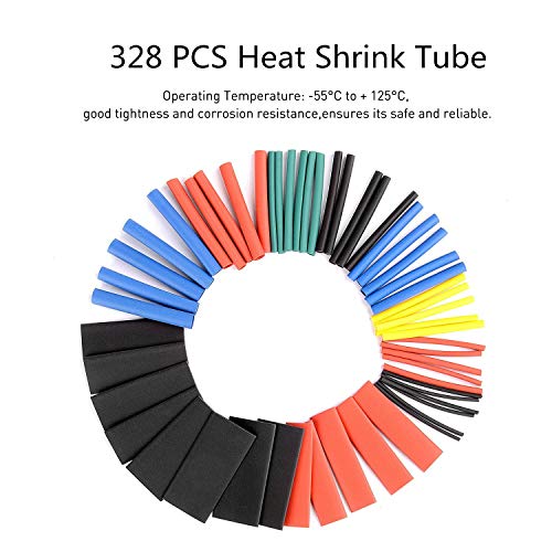 Soldering Irons with Digital Multimeter,Pancellent 60W Adjustable Temperature Welding Tool,328Pcs heat shrink tubing,30-in-1 Screwdrivers,5Pcs Soldering Iron Tips, Solder Sucker, Wire Cutter,Tweezers