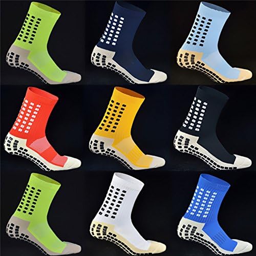 KEEMEN Non Slipping Soccer Socks Anti Slip Football Socks Sport Socks Adults