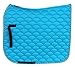 Professional Equine Horse English Quilted Contoured Dressage Trail Saddle Pad Turquoise 7295TR