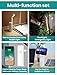 Portable LED Desk Lamp,Klearlook Foldable Cordless Lamp with Rechargeable Battery 5 in 1 Desk Lamp/Night Light/Emergency Light/Power Bank/Phone Stand with 3 Lighting Modes,Eye-Care,Energy-Efficient