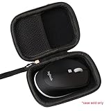 Aproca Hard Storage Travel Case for Logitech M535 / M335 Compact Bluetooth Wireless Optical Mouse (Black)