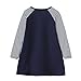 Fiream Girls Applique Cotton Casual Longsleeve Cartoon Dresses(7656TZ,3T/3-4YRS)