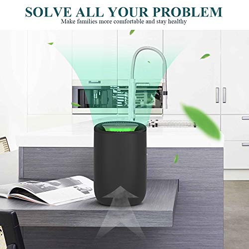 Afloia Electric Home Dehumidifier, Portable Dehumidifier for Home Bedroom 22 Ounces Deshumidificador,Quiet Room Small Dehumidifiers for Home Bathroom Bedroom Dorm Room Baby Room RV Crawl