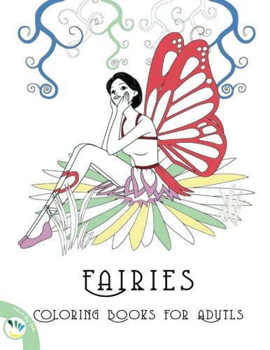 Fairies coloring books for adults