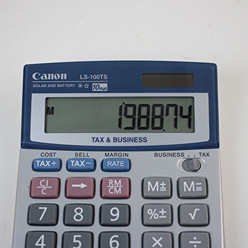 Canon LS-100TS Tax And Business Calculator 10-Digit LCD - Brand New/ Never Opene | UK