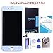 SZHSRLCD For iPhone 7 Plus Screen Replacement-White 3D Touch 5.5 inch Touch Digitizer Frame Assembly Replacement Include Free Repair Tools kits & Detailed Instruction with Pictures