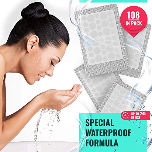 ICONIC Acne Pimple Healing Patch - Absorbing Cover, Invisible, Blemish Spot, Hydrocolloid, Skin Treatment, Facial Stickers, Two Sizes, Blends in with skin (108 Patches) - Thumbnail 3