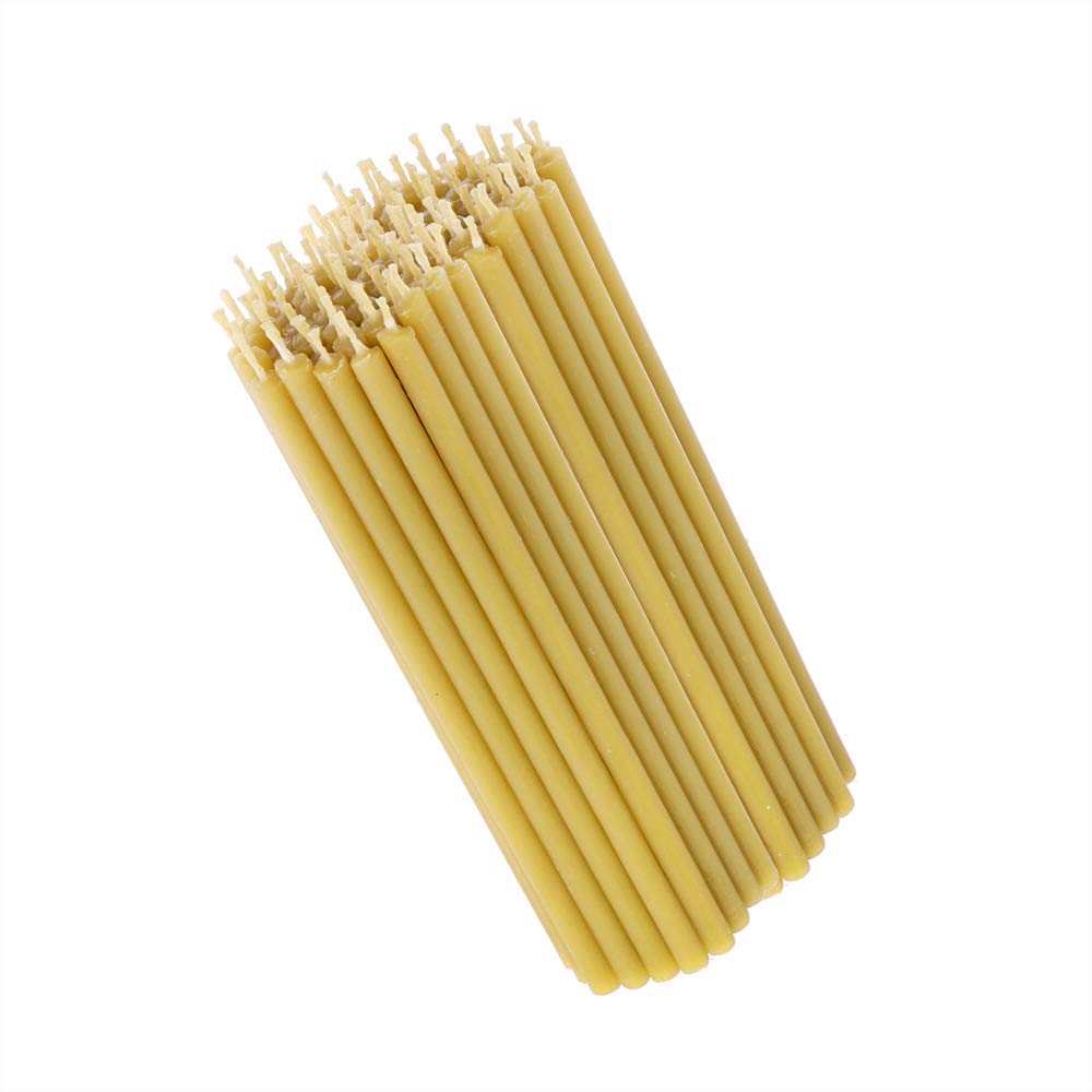 NKlaus 390g (Approx. 100 pcs.) Candles 100% Beeswax Premium Quality Ritual Candles 36295