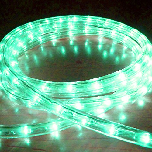 Bright Lightz© LED Rope Lights, Green, 2 Metre 10 Metre Lengths, 6