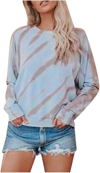 womens tie dye sweatshirt